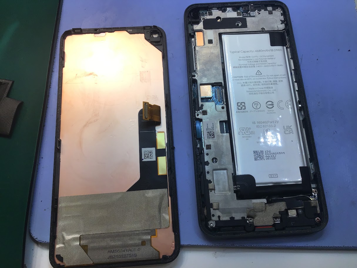 Pixel5のバッテリー交換ならデータそのまま修理可能なスマホ修理工房西八王子店へ！